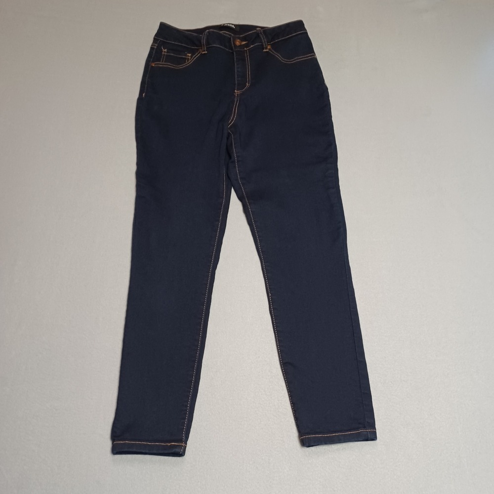 d.jeans Jeans Womens 8 Blue Dark Wash Skinny Stretch Denim Pants Casual